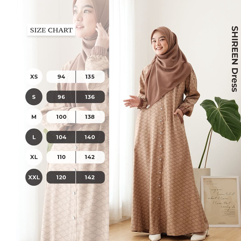 Greenism Gamis Shireen Quality Premium Syar'i Dress
