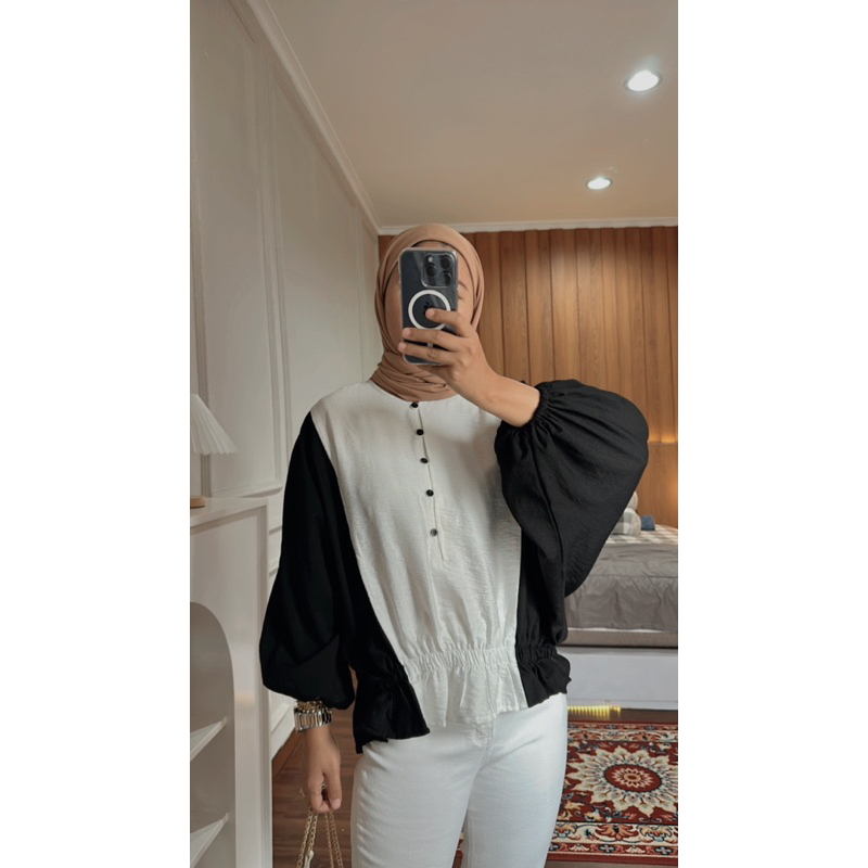 ALINA BLOUSE (Khusus edisi rijek SALE)MOHON DIBACA DULU YA