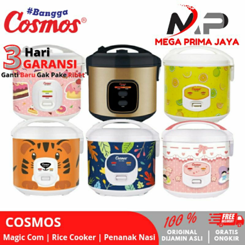 Magic Com Rice Cooker Penanak Nasi Cosmos CRJ 3306 CRJ 3305 CRJ 3237 CRJ 3301NC CRJ 3307 CRJ 9308 2 