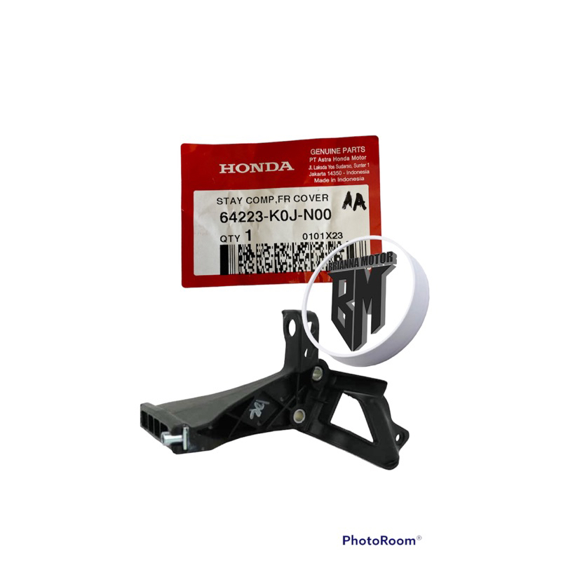 DUDUKAN COVER LAMPU DEPAN GENIO 64223 K0J N00