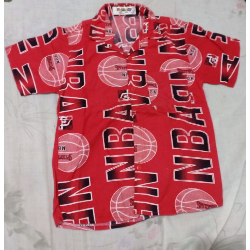 Preloved Kemeja Merah Anak Laki-Laki