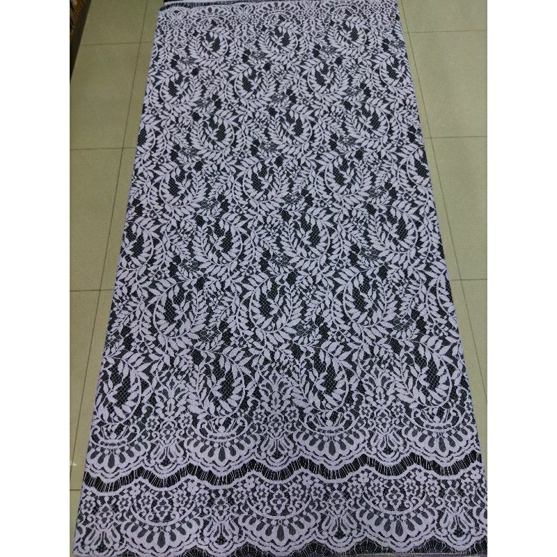 Brokat Semi Lace Panel D#tgm8322