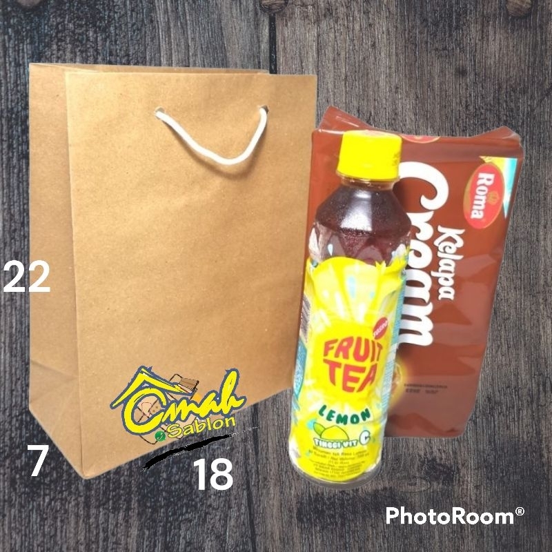 

Paper bag 18x7x22