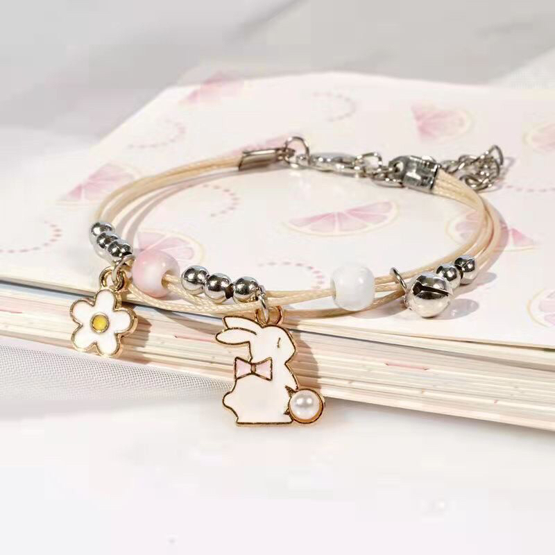 GELANG GAYA KOREA DESAIN CANTIK DAN ELEGAN / gelang motif unicorn rainbow