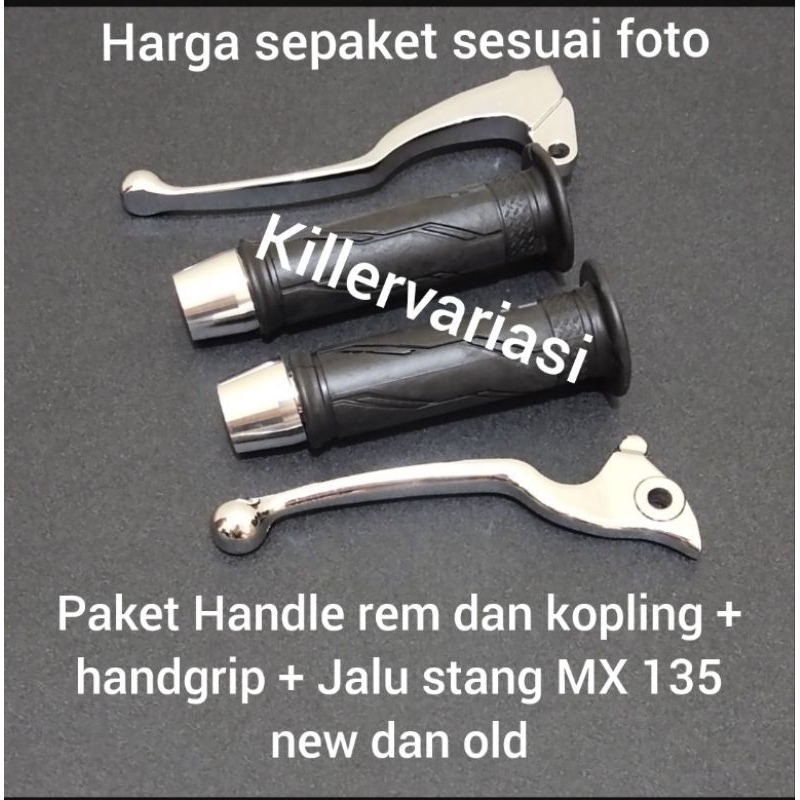 murah paket 3 in 1 handle rem dan kopling MX 135 new dan old harga sepaket sesuai foto