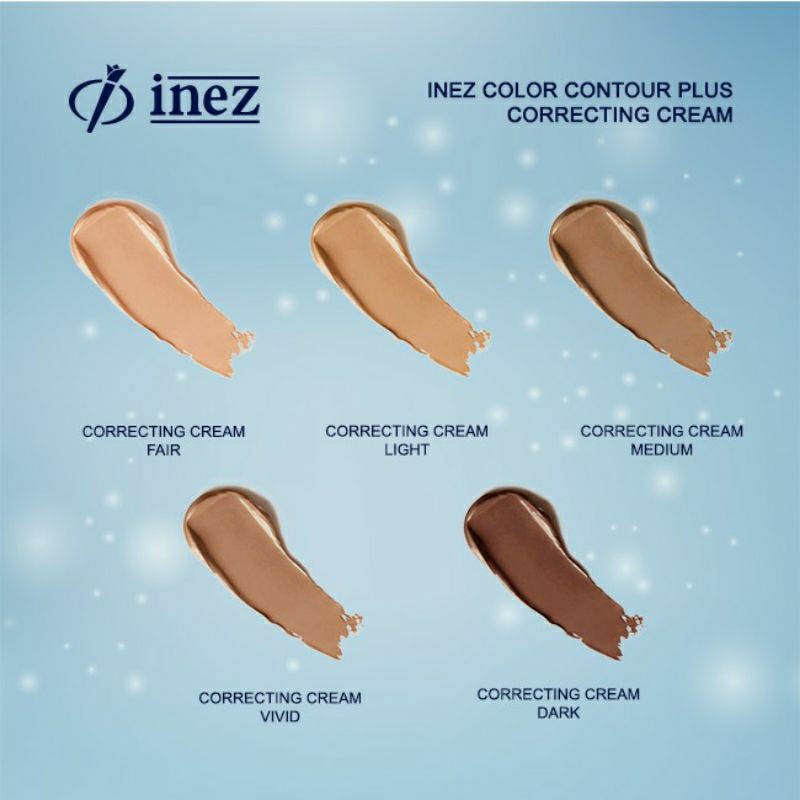 (SHARE IN JAR) INEZ Color Contour Plus Correcting Cream