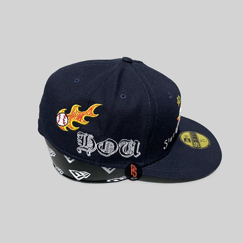 TOPI NEW ERA ORIGINAL 5950 SCRIBBLE HOUSTON ASTROS NAVY UV GREY