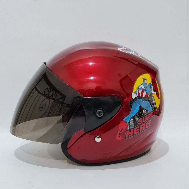 Promo SISA Pabrik Reject ukuran Helm ANAK SD