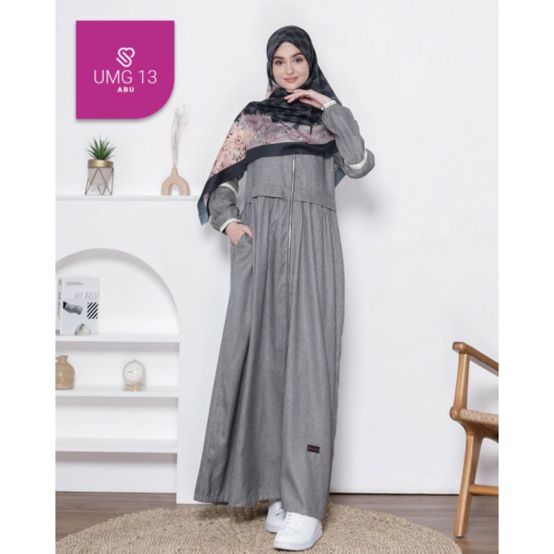 Gamis Syari Ukhti UMG13 By Ukhti Munira