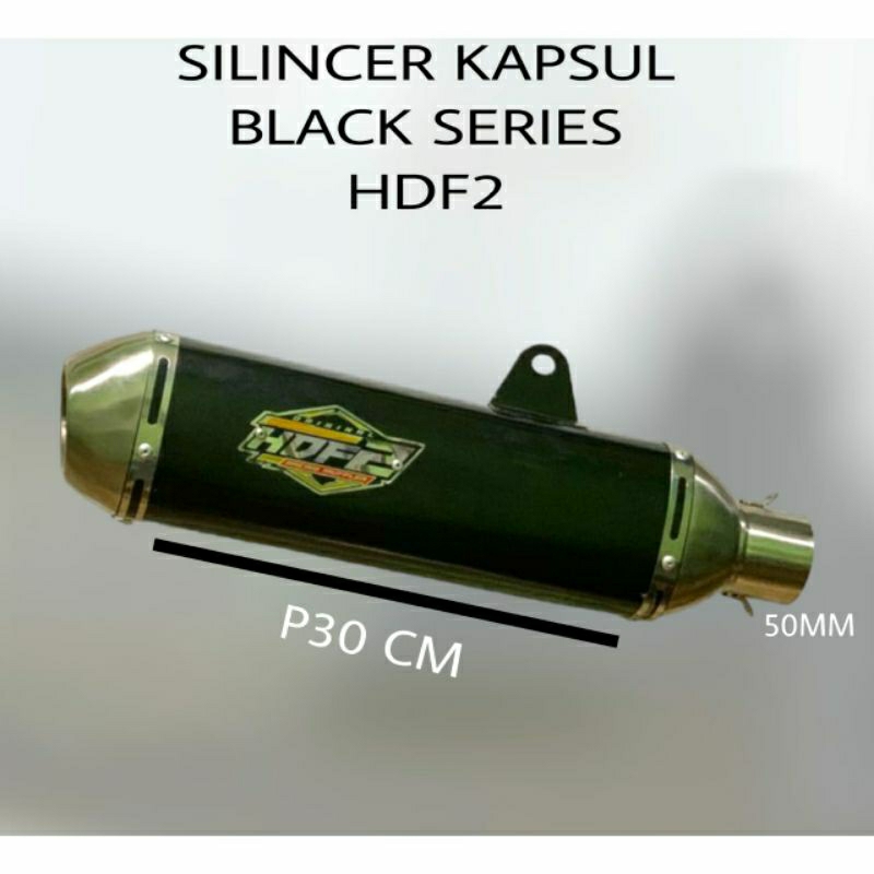 SLINCER KAPSUL BLACK ORIGINAL HDF1