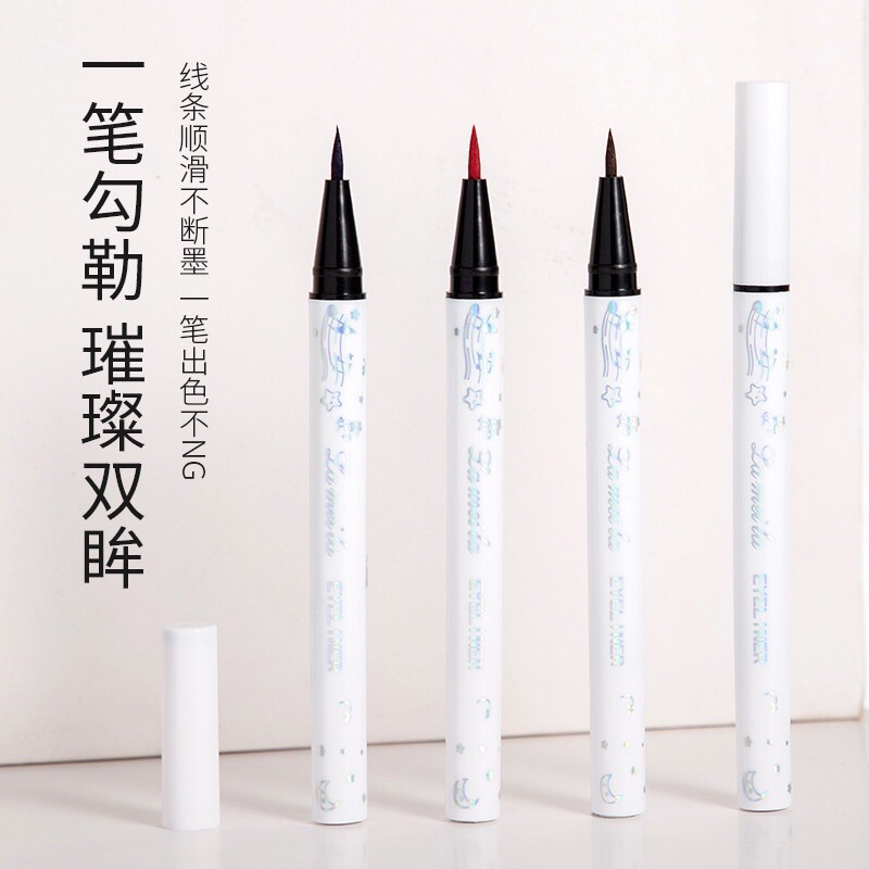 LAMEILA Eyeliner Warna 6 Colors Waterproof and Long Lasting