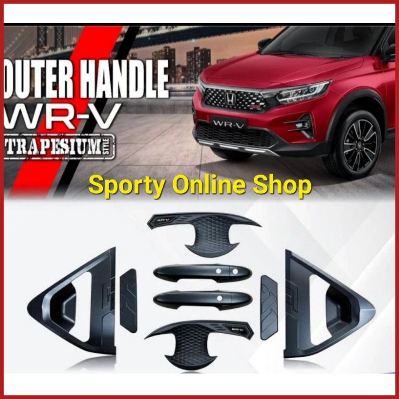 Handle Cover Outer Mobil WR-V Warna Hitam Dop