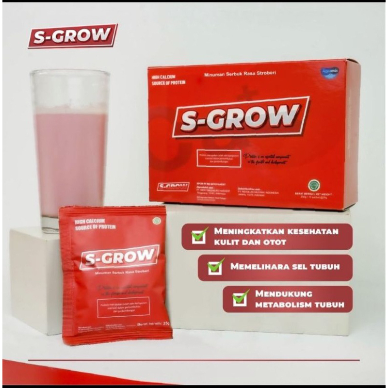 S-GROW peninggi tinggi Badan