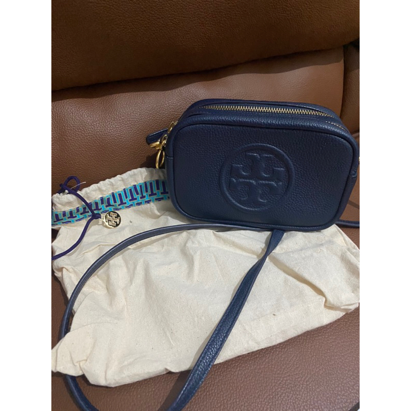 tas tory burch perry bombe mini preloved