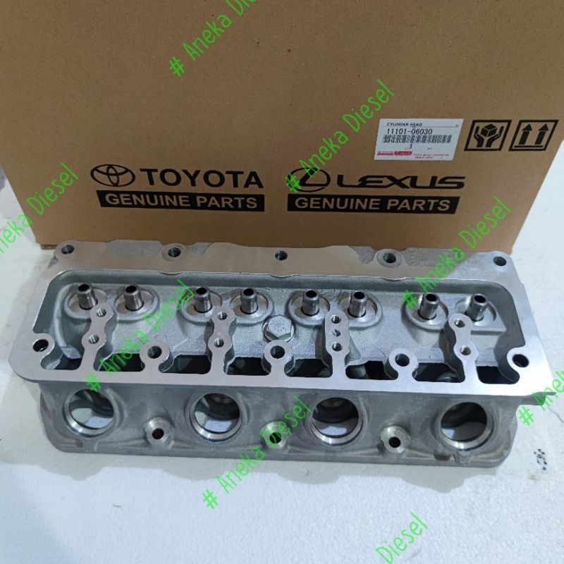 cylinder head only kijang 7k