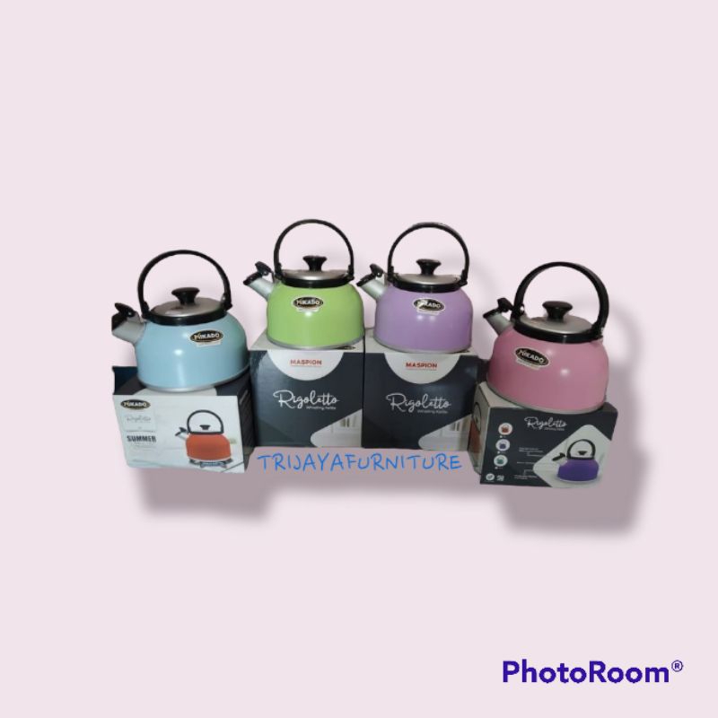 Maspion Teko Siul 2.5 Liter, 3 Liter, 3.5 Liter / Teko Siul Mikado Rigoletto