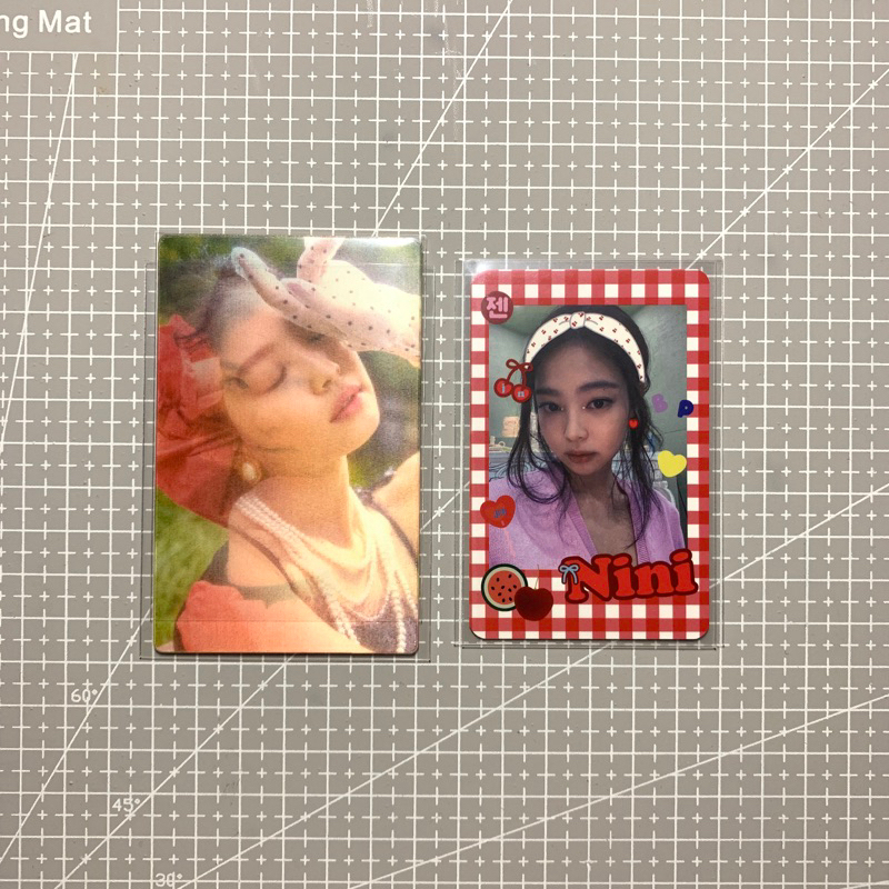 Blackpink Photocard Jennie Solo Lenticular Pob Ygs Jennie Lenti pair Jennie Spring Edition 1st Press