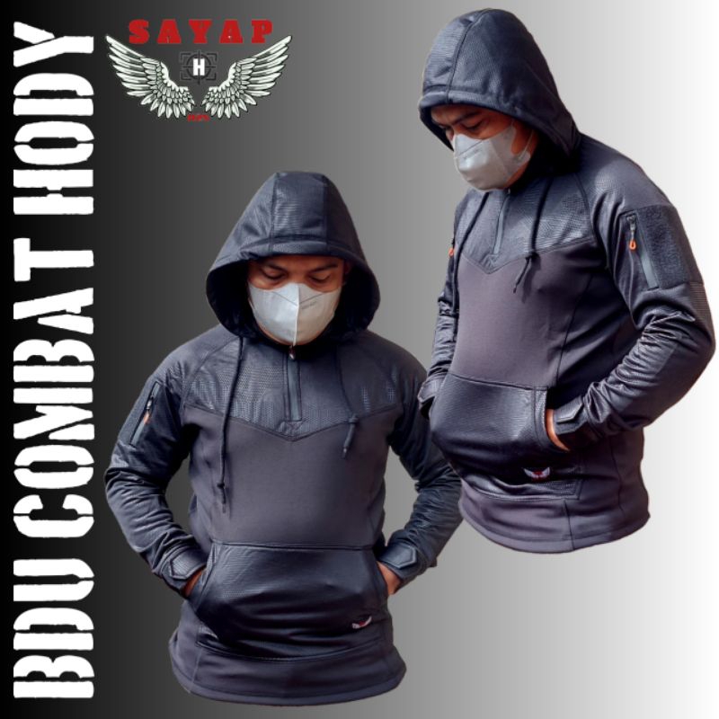 HOODIE BDU TACTICAL SCUBA IMPORT, SWEATER HOODIE BDU ORIGINAL BRAND SAYAP