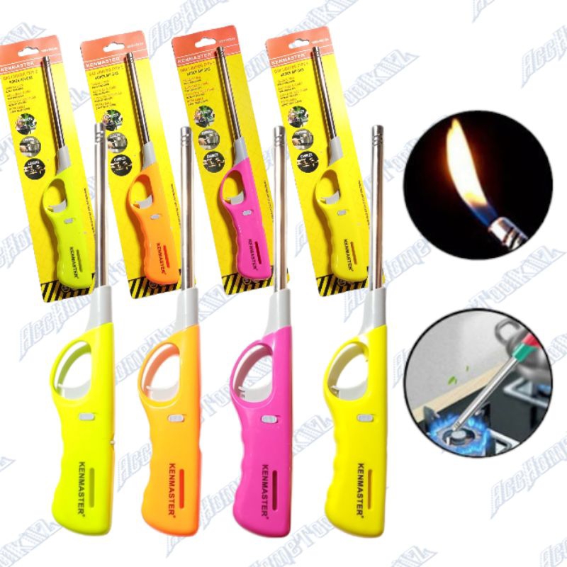 Kenmaster Gas Lighter / Korek Api Pematik / Korek Pemantik / Korek Kompor Gas Panjang