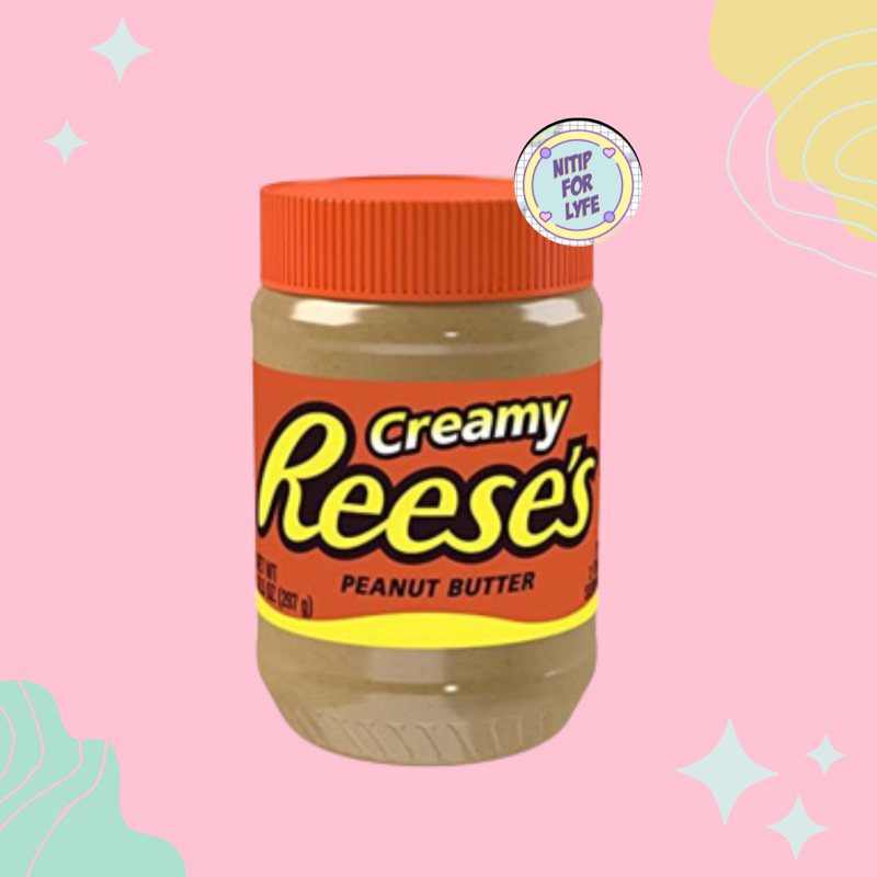 

REESE'S CREAMY PEANUT BUTTER SPREAD - REESES SELAI KACANG USA 510gr