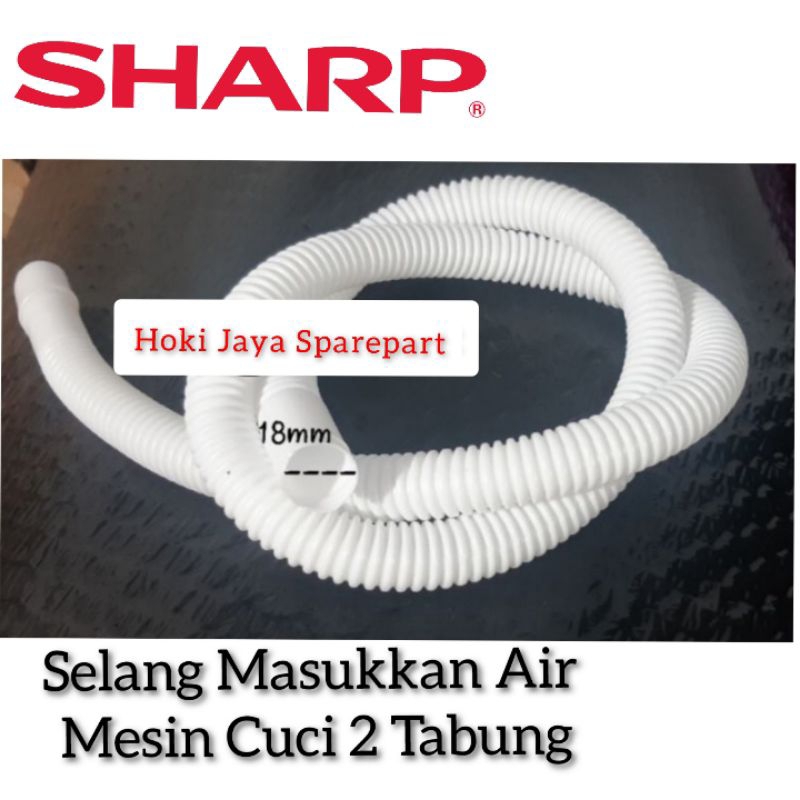[3 METER] Selang Masukkan Air Mesin Cuci SHARP 2 Tabung