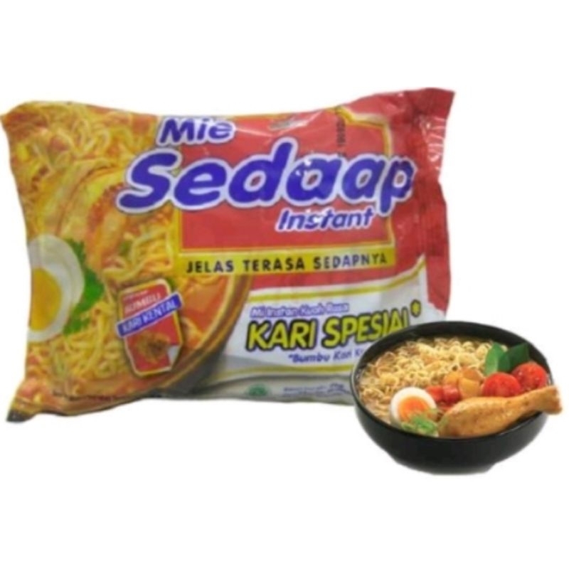 

Mie Instan Sedap Mie Kuah Rasa Kari Spesial