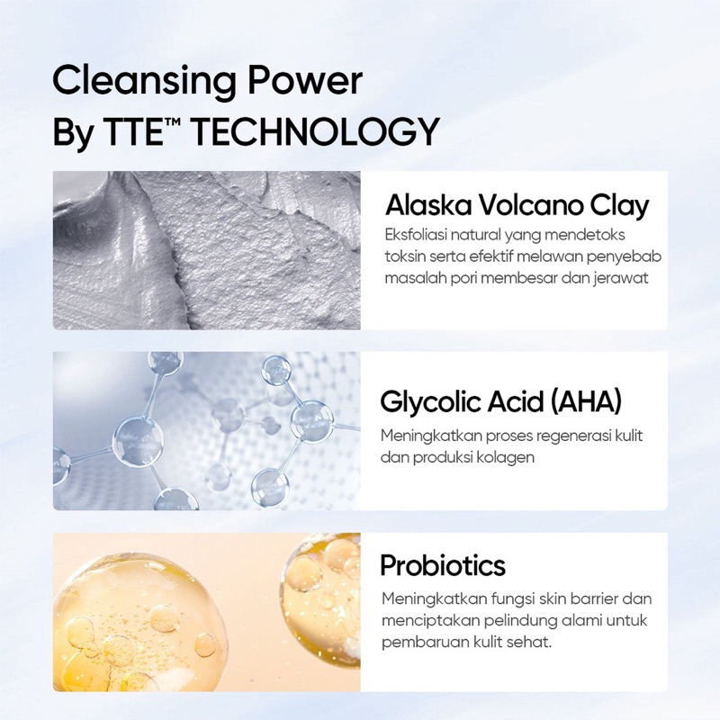 SKINTIFIC Alaska Volcano Clay Mask | Skintific Mugwort Anti Pores &amp; Acne Clay Mask