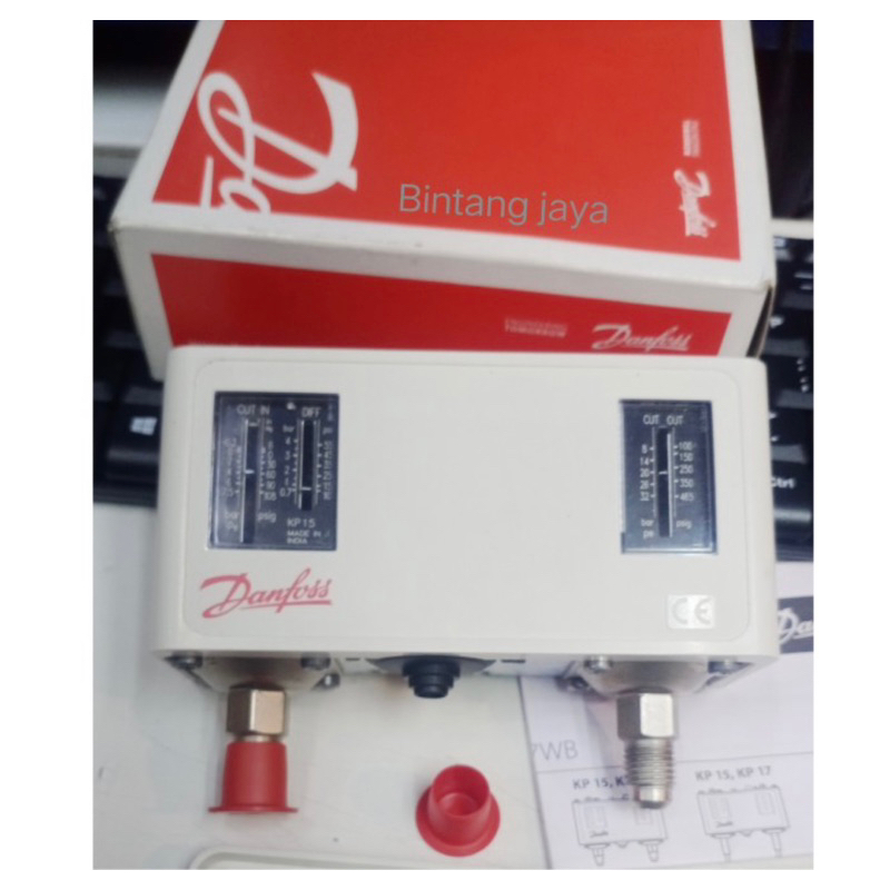 Pressure switch AC Danfoss KP15 AUTO AUTO reset HPLP KP15 DANFOSS