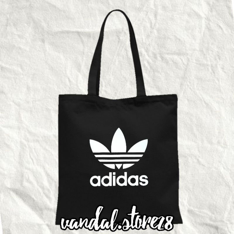 TOTEBAG KANVAS ADIDAS /TOTEBAG /TOTEBAG WANITA /TOTE BAG TAS SEKOLAH KULIAH TERMURAH