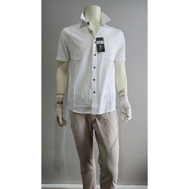 Kemeja Pria Lee conti Putih