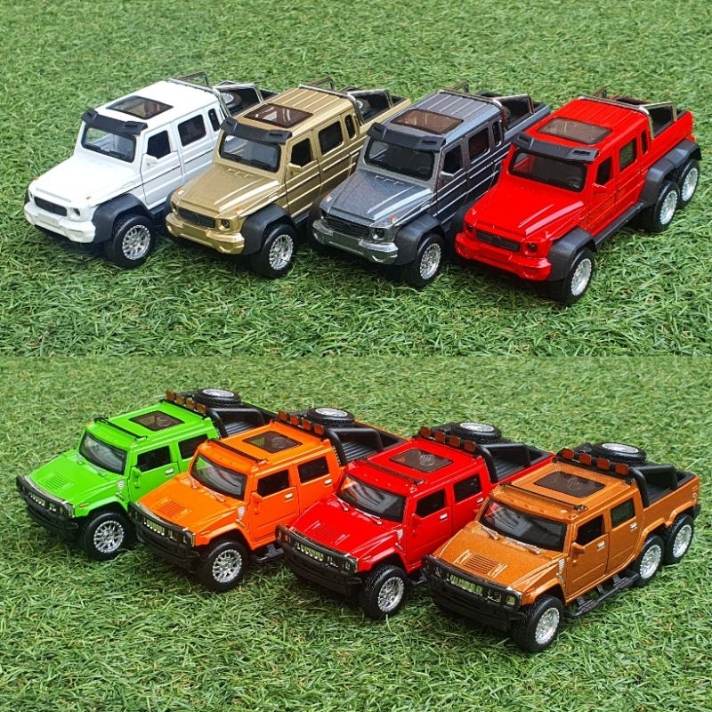 Diecast Mobil Jeep Land Cruiser Toyota Alphard Crown Tundra Skala 1:36 Diecast Miniatur Mobil Hammer Pajangan