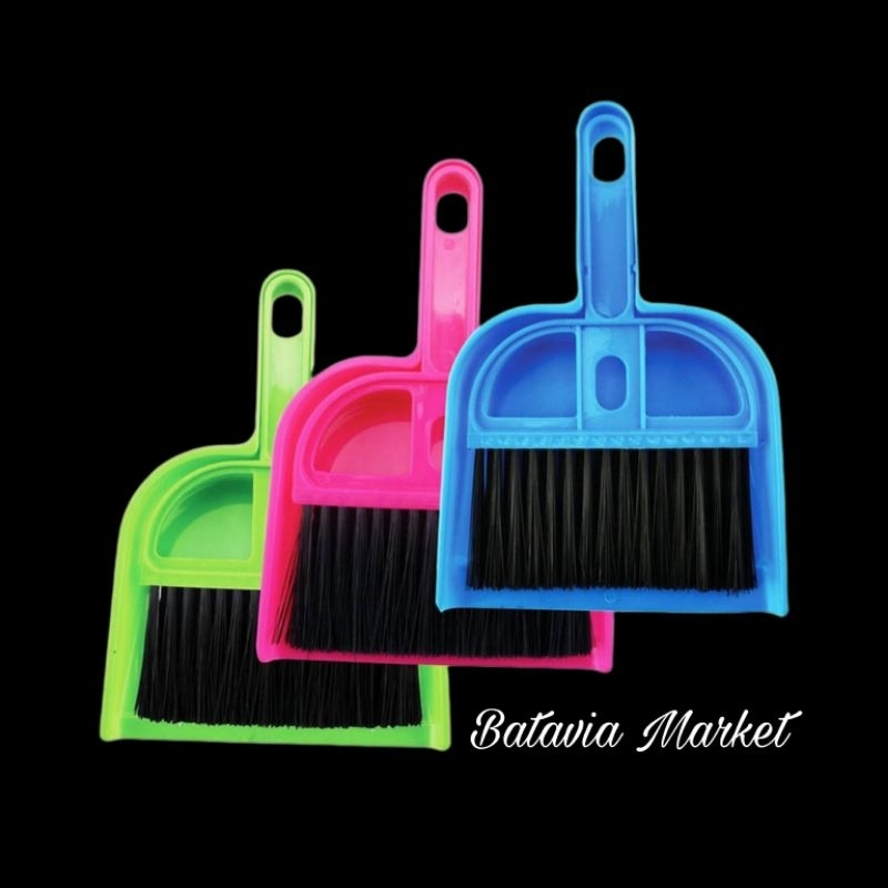 Pembersih Mobil / Sapu Mobil / Sapu Karpet Pembersih Laptop Pengki Set Kecil