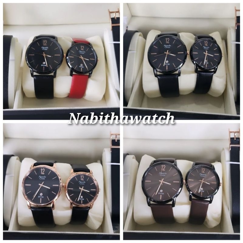 Jam Tangan Couple Alexandre Christie Eternity AC8669 New 8669 Original Garansi Resmi