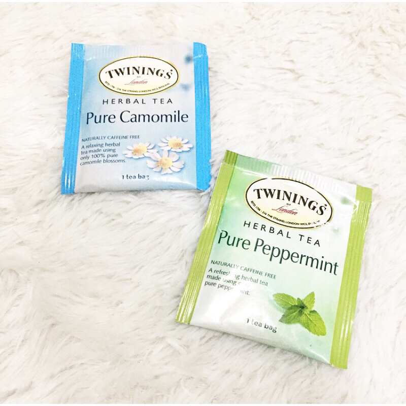 

Original Twinnings 2pcs Peppermint Chamomile Tea Sachet Pack