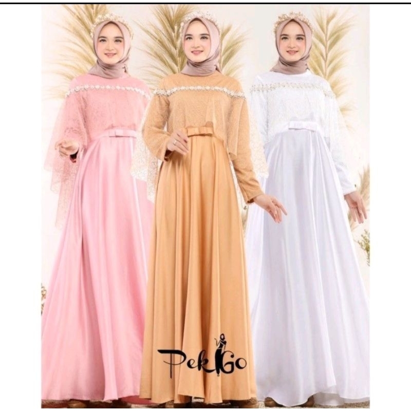 (new) dress kondangan preloved dress mewah preloved gaun pesta preloved gamis pesta preloved gamis p