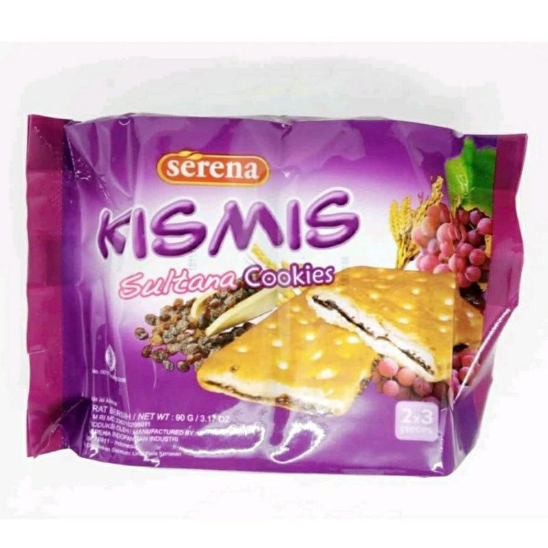 Serena kismis sultana cookies 90 gram