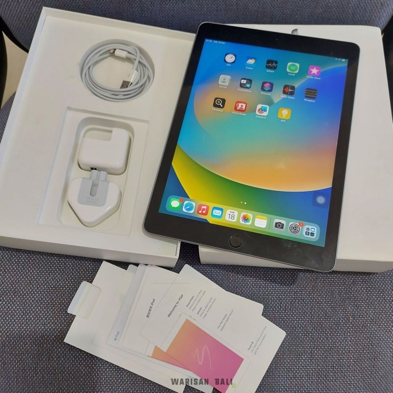 Ipad 6 32gb &amp; 128gb Wifi 2018 Fullset original apple mulus