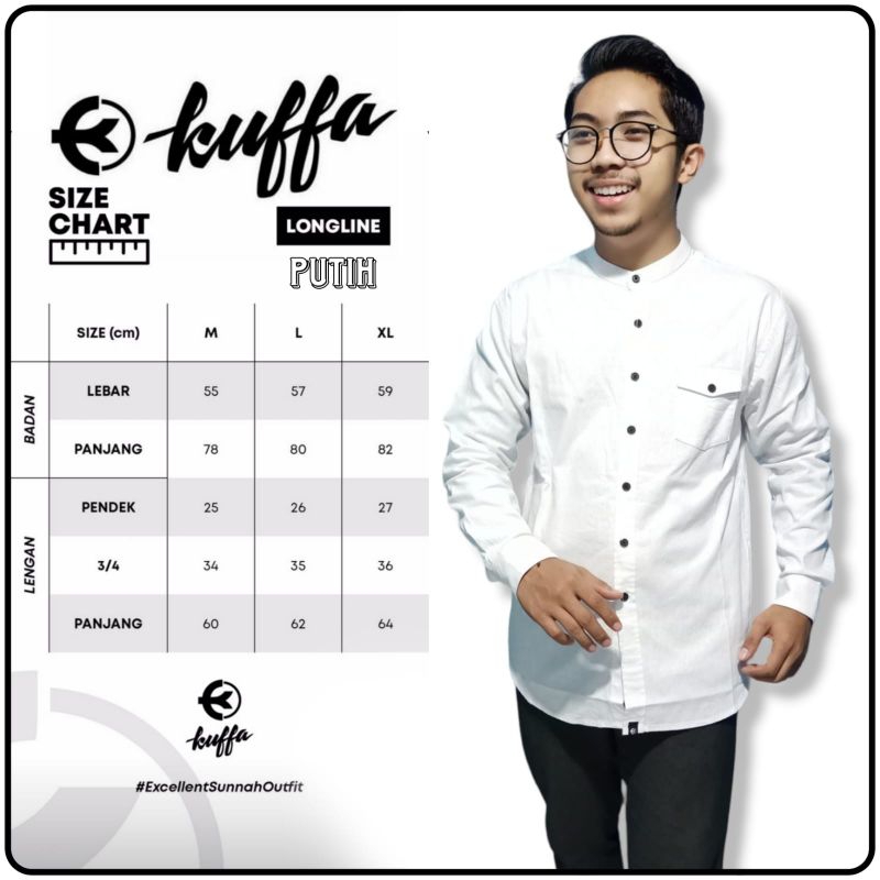 KEMEJA KOKO MUSLIM PRIA IMPORT .  KOKO MUSLIM PRIA TANGAN PANJANG . KOKO MUSLIM KUFFA IMPORT