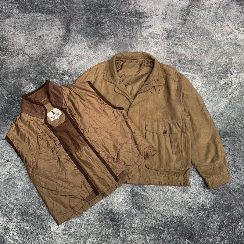 Jaket Vintage Second / Jaket Vintage Suede