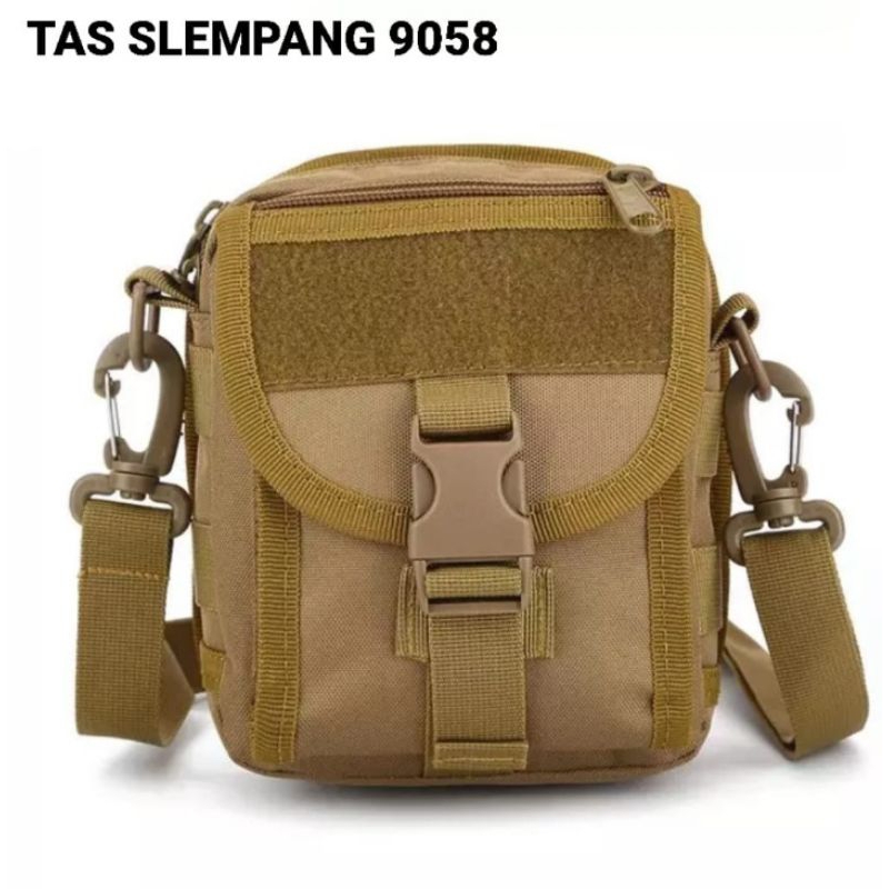 TAS SELEMPANG PRIA TACTICAL TAS SELEMPANG ARMY 9058