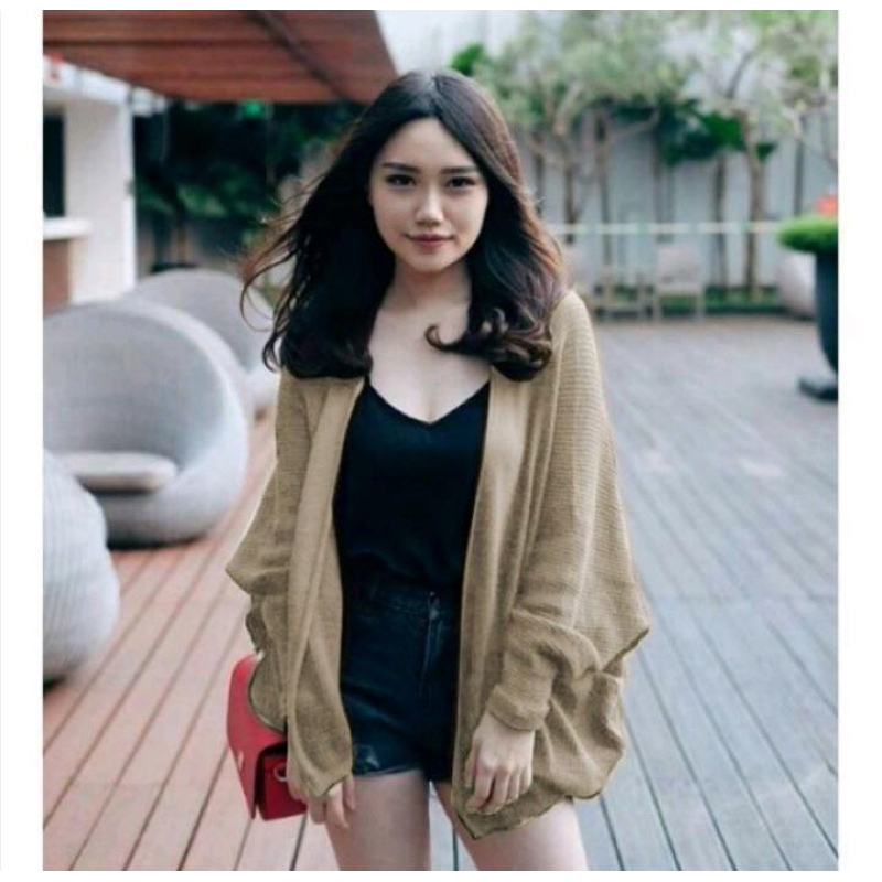 cardigan batwing rajut