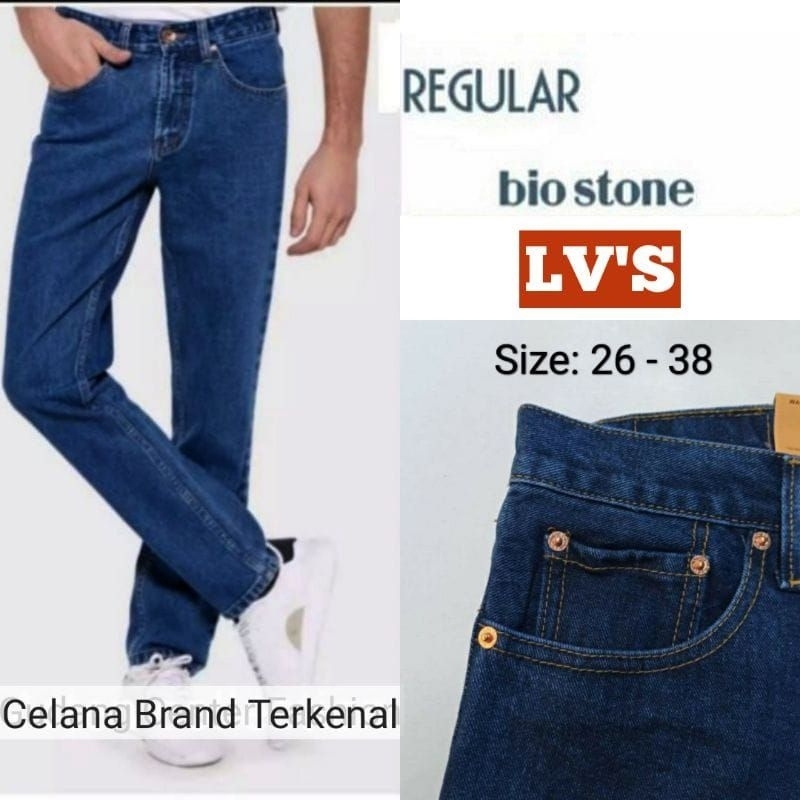 Celana Jeans Panjang Pria 505 standart/Celana Jeans Pria Standar