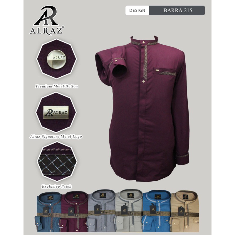 Kemeja Koko Al Raz Lengan Panjang