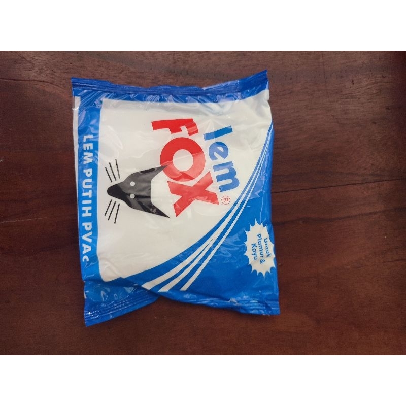 

Lem fox Putih Refill Bungkus Biru 350gr