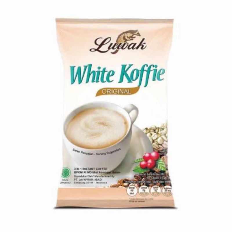 

Luwak White Coffee Original 10 Sachet Murah Meriah