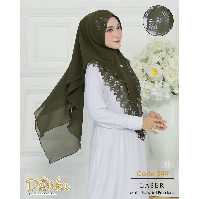 hijab instan DC 244|hijab Khimar polos standar|hijab Payet|hijab laser cut|hijab ORI desvica