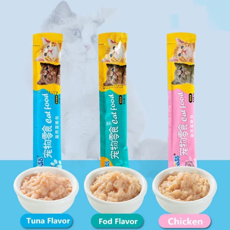 Liebao Creamy Treats / Snack Kucing / Cemilan Kucing 15gr