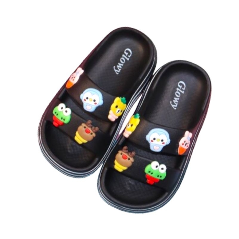 Sandal Anak Cewek Sandal Selop Ban Dua Anak Perempuan Empuk Sendal Fuji Anak Cewek Slip On Import Pariasi jibbizt