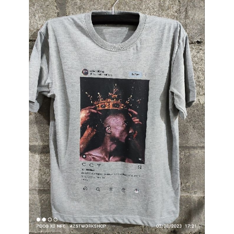 Kaos Tupac Makaveli Hail Mary Hiphop Rap Legend tshirt