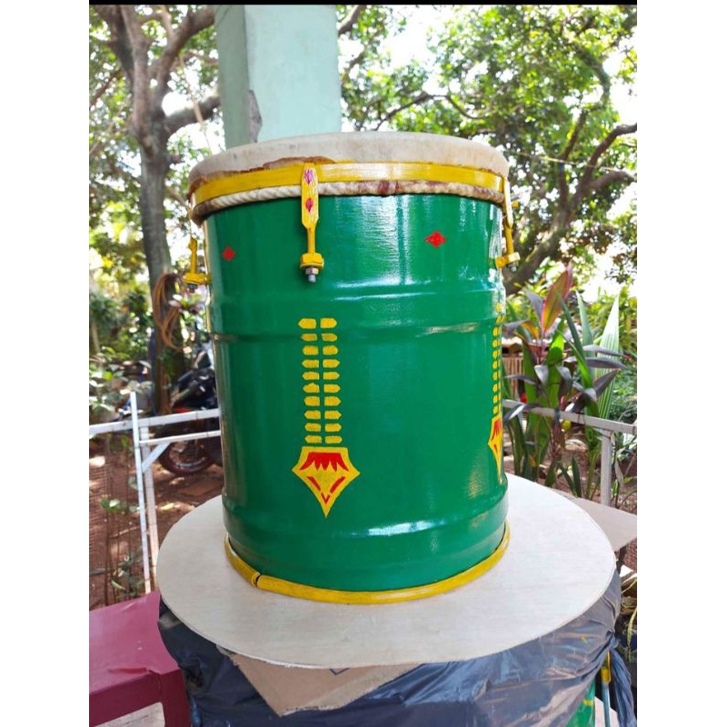 bedug drum motif sedang